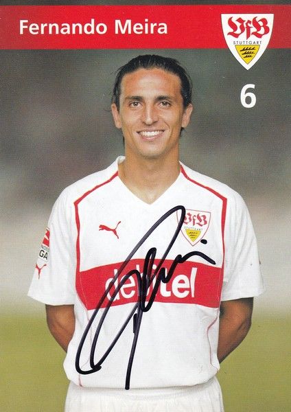 Autogramm Fussball | VfB Stuttgart | 2004 | Fernando MEIRA