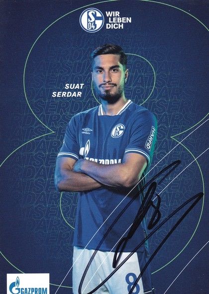 Autogramm Fussball | FC Schalke 04 | 2020 | Suat SERDAR