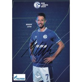 Autogramm Fussball | FC Schalke 04 | 2020 | Mark UTH