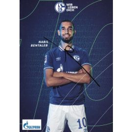 Autogramm Fussball | FC Schalke 04 | 2020 | Nabil BENTALEB