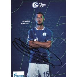 Autogramm Fussball | FC Schalke 04 | 2020 | Ahmed KUTUCU