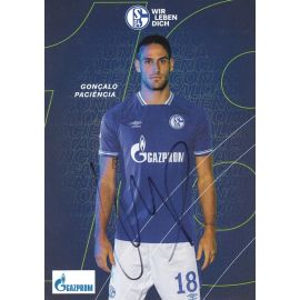 Autogramm Fussball | FC Schalke 04 | 2020 | Goncalo PACIENCIA
