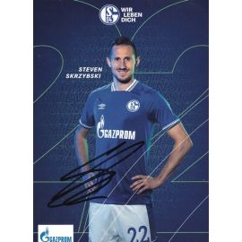 Autogramm Fussball | FC Schalke 04 | 2020 | Steven SKRZYBSKI