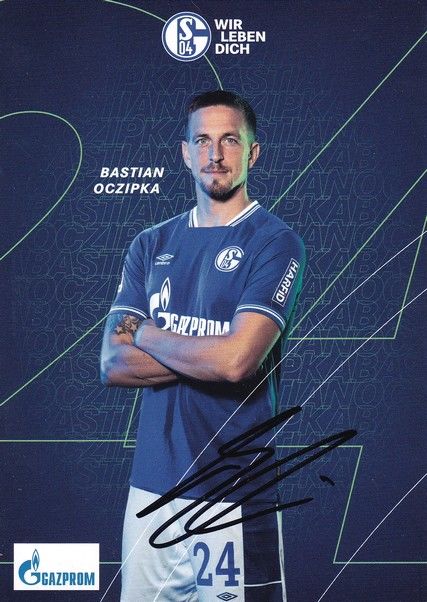 Autogramm Fussball | FC Schalke 04 | 2020 | Bastian OCZIPKA