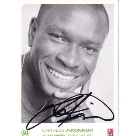 Autogramm Fussball | VfL Wolfsburg | 2002 | Charles AKONNOR
