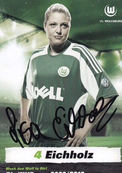 Autogramm Fussball (D) | VfL Wolfsburg | 2009 | Lisa EICHHOLZ