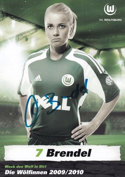 Autogramm Fussball (D) | VfL Wolfsburg | 2009 | Annelie BRENDEL