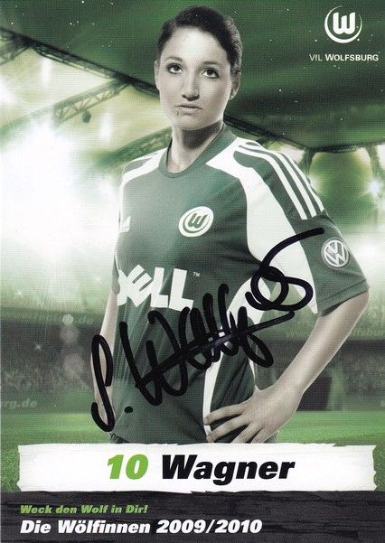 Autogramm Fussball (D) | VfL Wolfsburg | 2009 | Selina WAGNER
