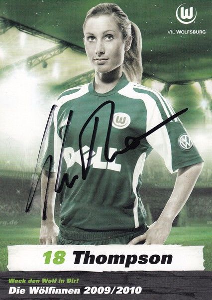 Autogramm Fussball (D) | VfL Wolfsburg | 2009 | Shelley THOMPSON