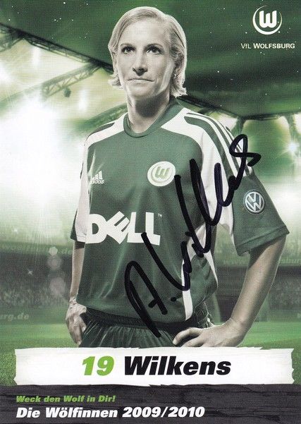 Autogramm Fussball (D) | VfL Wolfsburg | 2009 | Andrea WILKENS