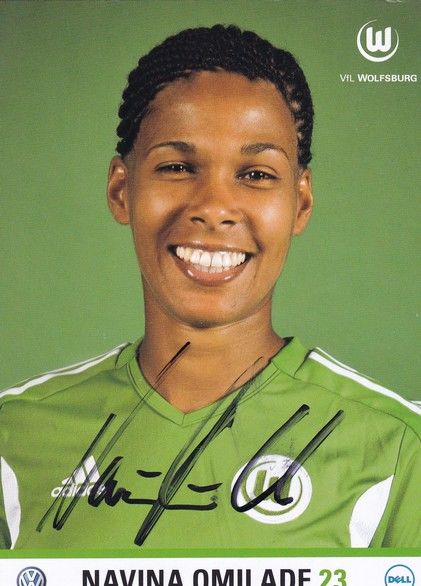 Autogramm Fussball (D) | VfL Wolfsburg | 2011 | Navina OMILADE