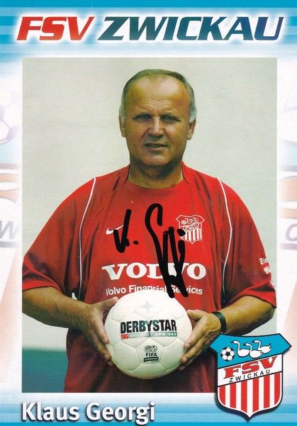 Autogramm Fussball | FSV Zwickau | 2006 | Klaus GEORGI