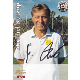 Autogramm Fussball | 2010er | Michael KUTZOP (Portrait Color) Bitburger