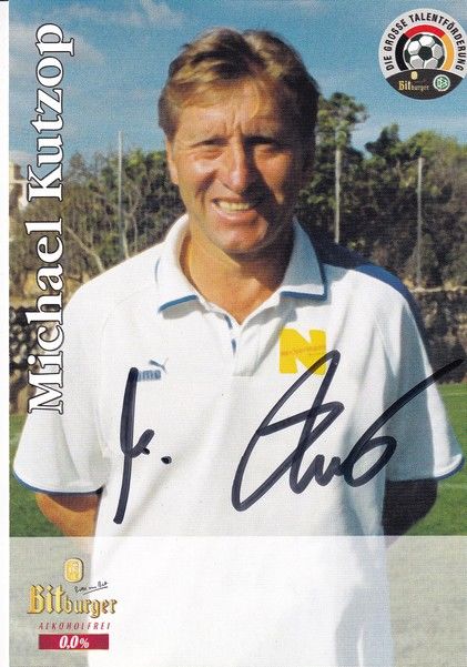 Autogramm Fussball | 2010er | Michael KUTZOP (Portrait Color) Bitburger