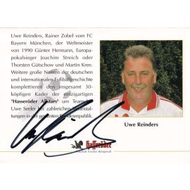 Autogramm Fussball | 2010er | Uwe REINDERS (Portrait Color) Hasseröder