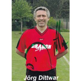 Autogramm Fussball | 2010er | Jörg DITTWAR (Portrait Color) Dragon