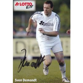 Autogramm Fussball | 2010er | Sven DEMANDT (Spielszene Color) Lotto
