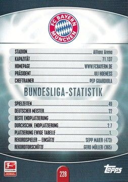 Sticker Fussball | FC Bayern München | 2014 Topps | LOGO (Nr. 228)