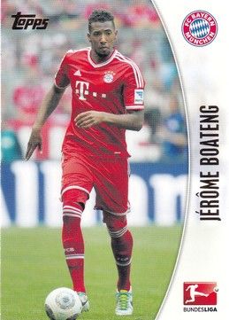 Sticker Fussball | FC Bayern München | 2014 Topps | Jerome BOATENG (Nr. 155)