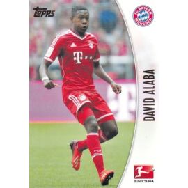Sticker Fussball | FC Bayern München | 2014 Topps | David ALABA (Nr. 156)