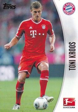 Sticker Fussball | FC Bayern München | 2014 Topps | Toni KROOS (Nr. 157)