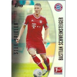 Sticker Fussball | FC Bayern München | 2014 Topps | Bastian SCHWEINSTEIGER (Nr. 161)