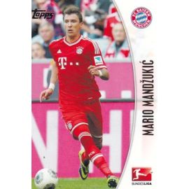 Sticker Fussball | FC Bayern München | 2014 Topps | Mario MANDZUKIC (Nr. 165)