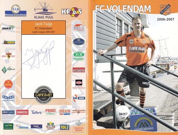 Autogramm Fussball | FC Volendam | 2006 | Jack TUIJP