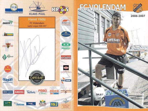 Autogramm Fussball | FC Volendam | 2006 | Hamit YILDIZ