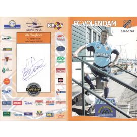 Autogramm Fussball | FC Volendam | 2006 | Ab PLUGBOER