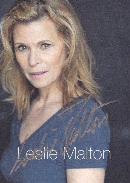 Autogramm Schauspieler | Leslie MALTON | 2010er (Portrait Color) 1