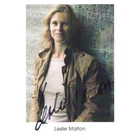 Autogramm Schauspieler | Leslie MALTON | 2010er (Portrait Color) 2