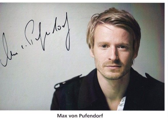 Autogramm Schauspieler | Max VON PUFENDORF | 2010er (Portrait Color)