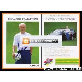 Autogramm Fussball | FC Bayern München | 1997 | Giovanni TRAPATTONI