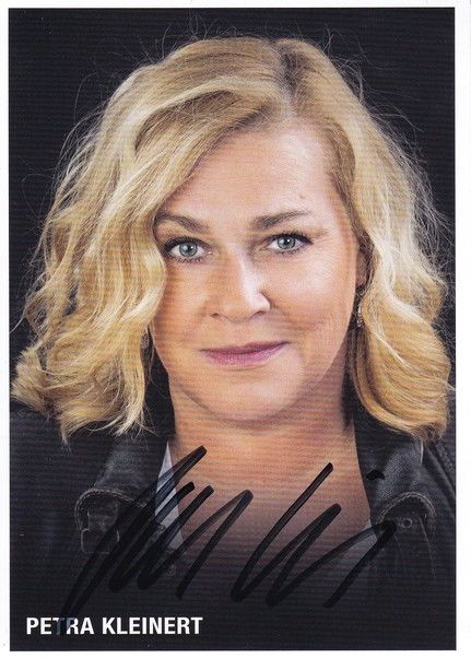 Autogramm Schauspieler | Petra KLEINERT | 2010er (Portrait Color)