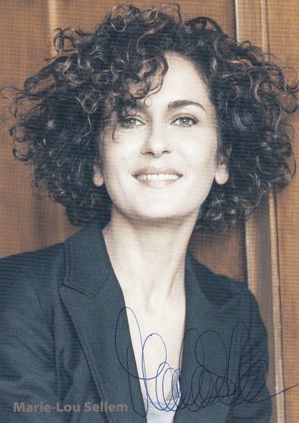 Autogramm Schauspieler | Marie-Lou SELLEM | 2010er (Portrait Color) Jansen