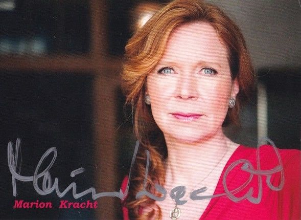 Autogramm Schauspieler | Marion KRACHT | 2010er (Portrait Color) Website