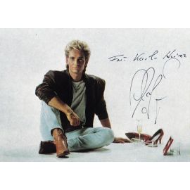 Autogramm Schlager | Olaf BERGER | 1990 "Nonstop Ins Paradies" (Portrait Color Titan)