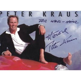 Autogramm Rock | Peter KRAUS | 1999 "Ich Mach Weiter" (Portrait Color Koch)