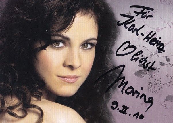 Autogramm Schlager | Marina KOLLER | 2010er (Portrait Color) Koch