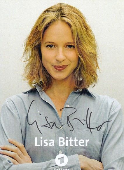 Autogramm TV | ARD | Lisa BITTER | 2010er "Tatort" (Kluge)