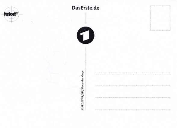 Autogramm TV | ARD | Lisa BITTER | 2010er "Tatort" (Kluge)