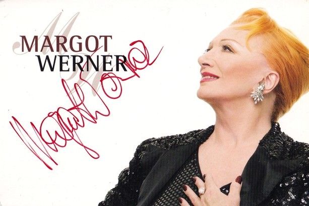 Autogramm Chanson | Margot WERNER | 2007 (50 Jahre Bühne) LoboMedia