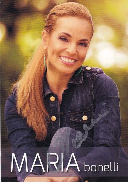 Autogramm Schlager | Maria BONELLI | 2010er (Portrait Color) Klondike