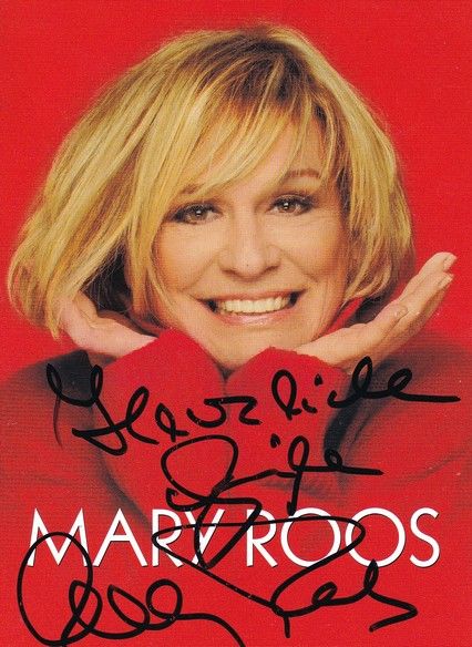 Autogramm Schlager | Mary ROOS | 2015 "Bilder Meines Lebens" (DA Music)