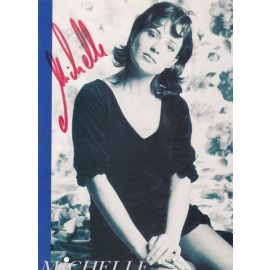 Autogramm Schlager | MICHELLE | 1993 "Erste Sehnsucht" (Portrait SW Sony)