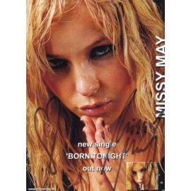 Autogramm Pop | Missy MAY | 2007 "Born Tonight" (Hit Squad)