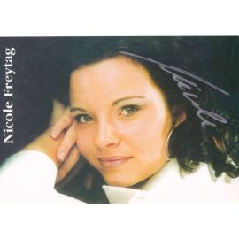 Autogramm Schlager | Nicole FREYTAG | 2003 "Nenn Es Liebe"