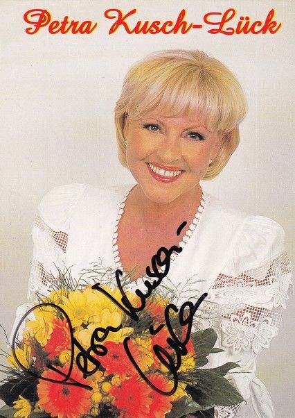 Autogramm Volksmusik | Petra KUSCH-LÜCK | 2010er (Portrait Color) Musikantenscheune 1