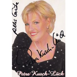 Autogramm Volksmusik | Petra KUSCH-LÜCK | 2010er (Portrait Color) Musikantenscheune 2